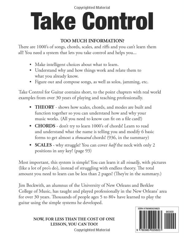 Take Control: For Guitar – Music Theory for Guitarists view 3