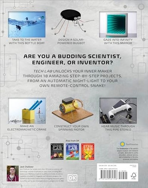 Tech Lab: Awesome Builds for Smart Makers – Jack Challoner – DK Publishing view 3
