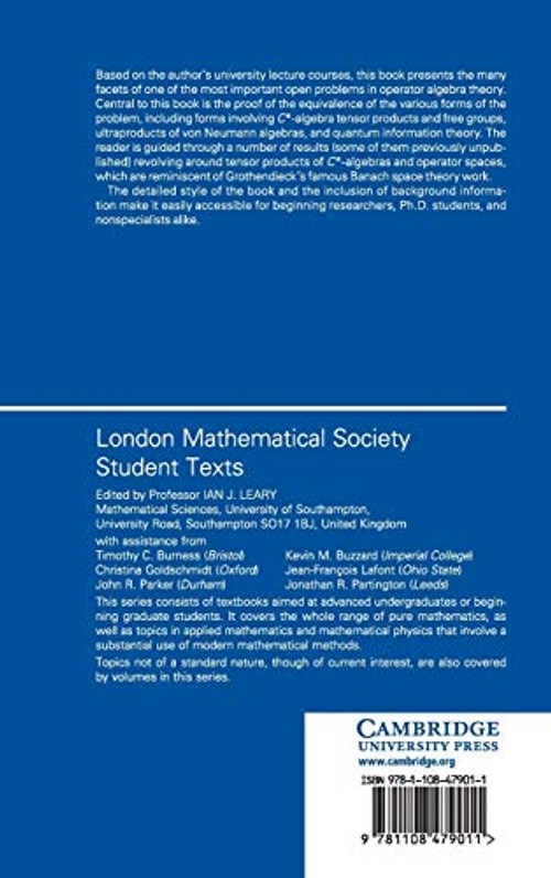 Tensor Products of C*-Algebras and Operator Spaces: The Connes–Kirchberg Problem by Gilles Pisier view 3