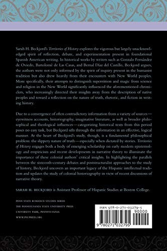 Territories of History (English, Sarah H. Beckjord) view 3