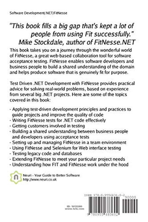 Test Driven .NET Development with FitNesse – Gojko Adzic view 3