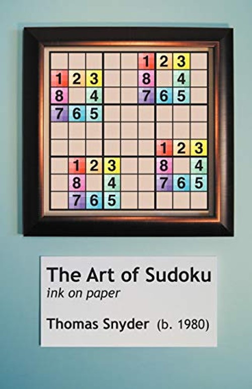 The Art of Sudoku – World Champion Thomas Snyder Puzzle Book view 2