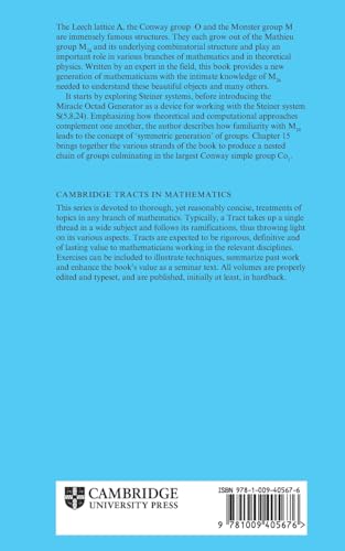 The Art of Working With the Mathieu Group M24: 232 (Cambridge Tracts in Mathematics, 232) view 3
