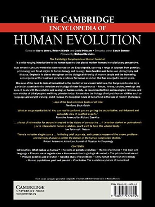 The Cambridge Encyclopedia of Human Evolution – Steve Jones – Cambridge University Press view 3