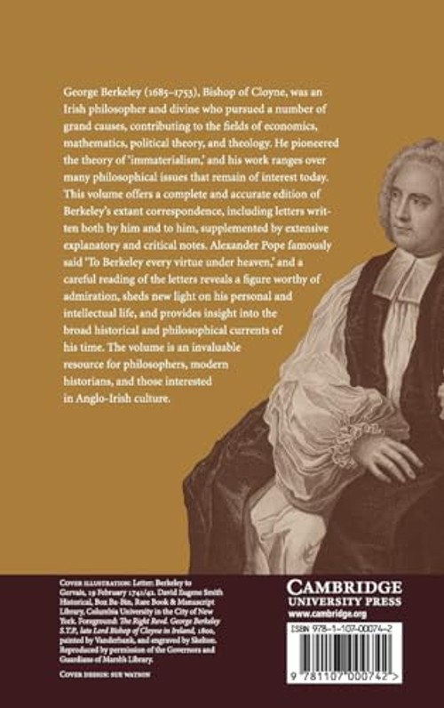 The Correspondence of George Berkeley: Complete Letters of the Irish Philosopher view 3