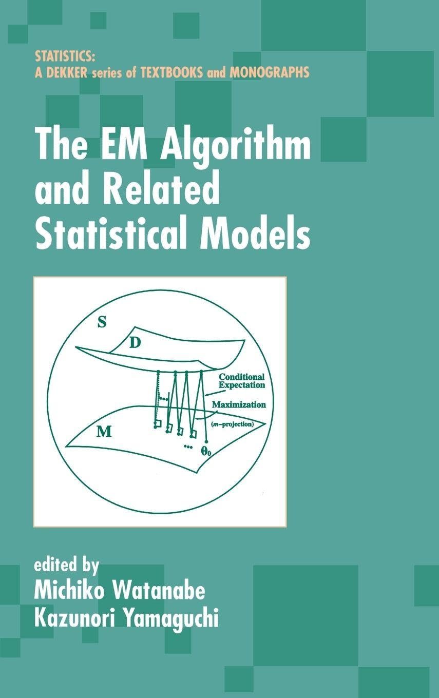 Buy The EM Algorithm by Michiko Watanabe – Statistics Book — BookShops.in