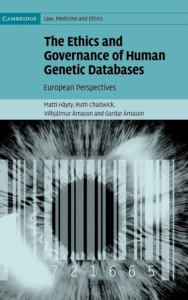 Buy Ethics and Governance of Human Genetic Databases by Hayry — BookShops.in