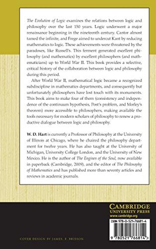 The Evolution of Logic: A Critical History by W. D. Hart view 3