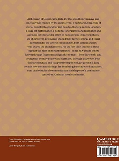 The Gothic Screen – Jacqueline E. Jung – Cambridge University Press view 3
