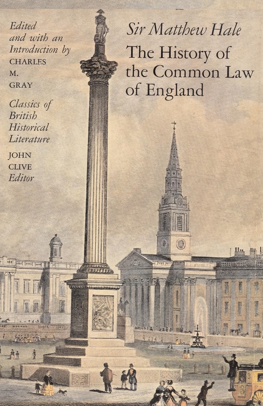 Buy The History of the Common Law of England by Sir Matthew Hale — BookShops.in