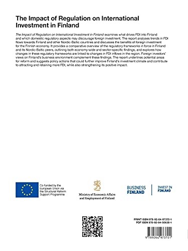 The Impact of Regulation on International Investment in Finland (English, Oecd) view 3