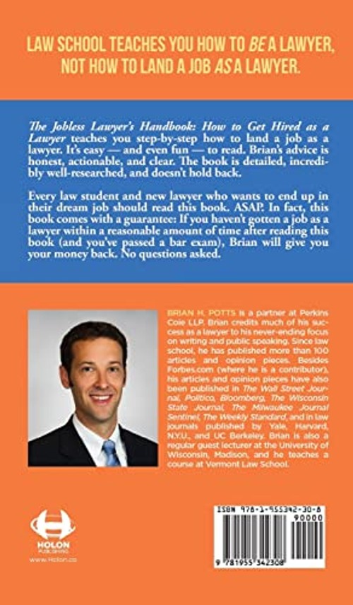 The Jobless Lawyer's Handbook: A Practical Guide for Law Students and Graduates view 3