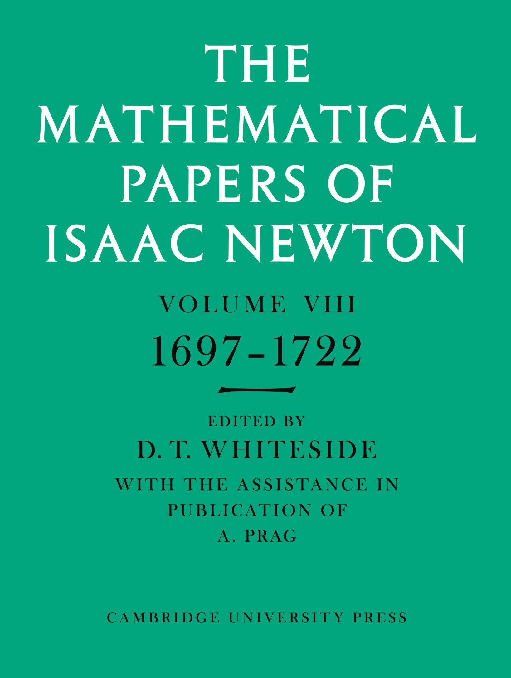 Buy The Mathematical Papers of Isaac Newton by Isaac Newton — BookShops.in