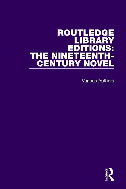 Buy Routledge Library Editions: The Nineteenth-Century Novel — BookShops.in