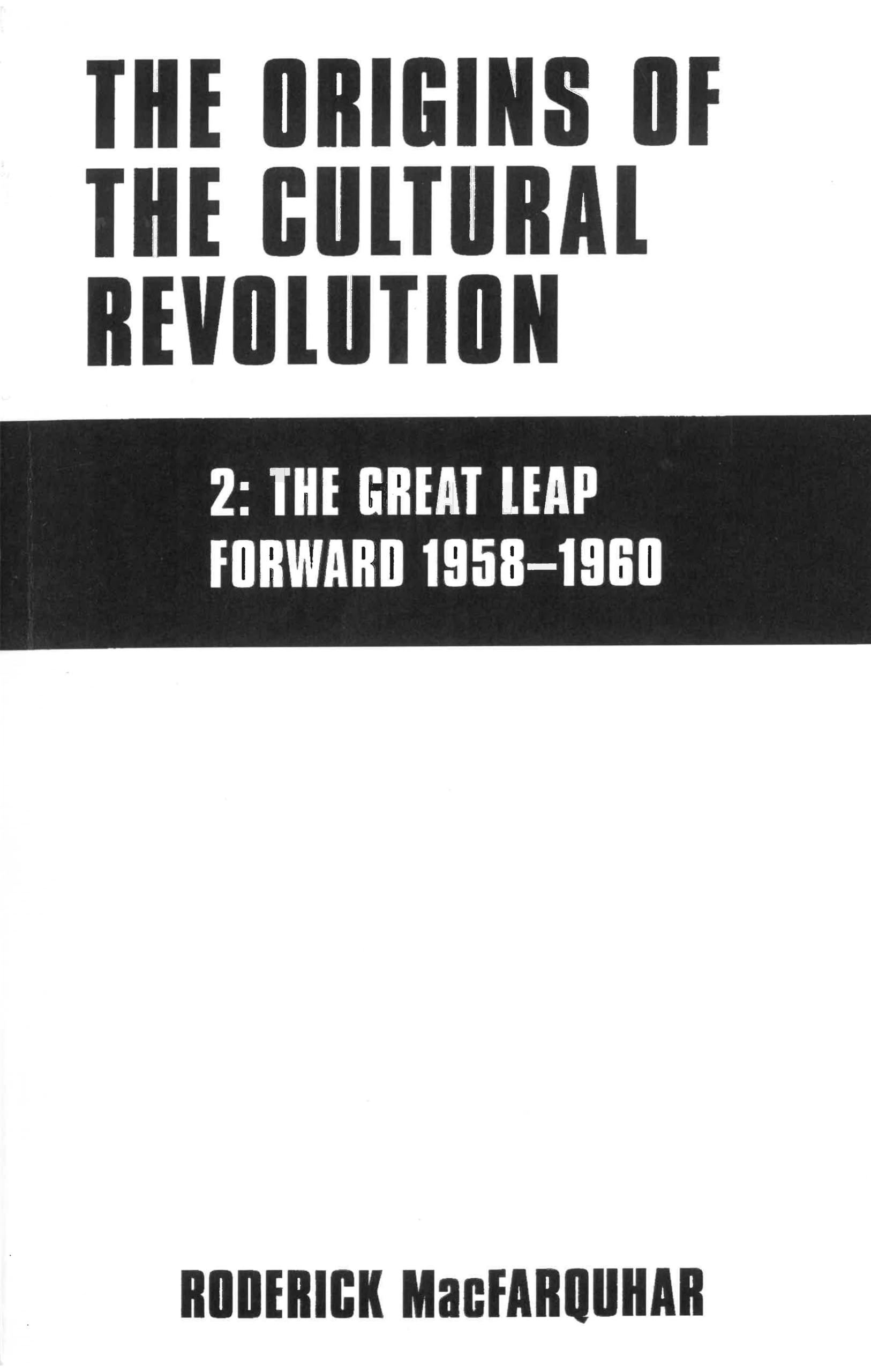 Buy Origins of Cultural Revolution by Macfarquhar — BookShops.in