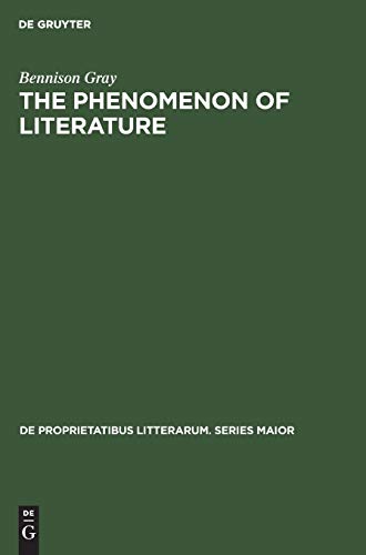 The Phenomenon of Literature: 36 (De Proprietatibus Litterarum. Series Maior, 36) view 2