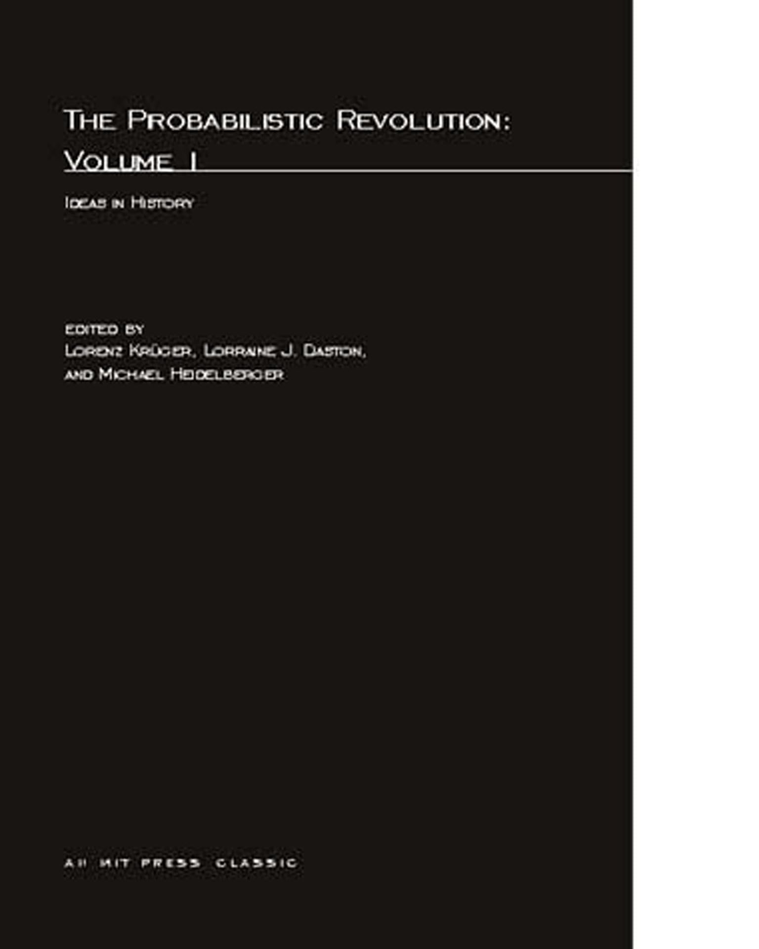 Buy The Probabilistic Revolution by Lorenz Kruger — BookShops.in