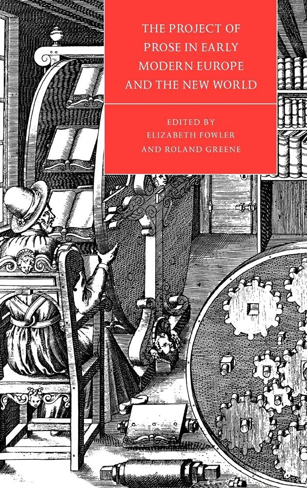 Buy The Project of Prose by Elizabeth Fowler — BookShops.in