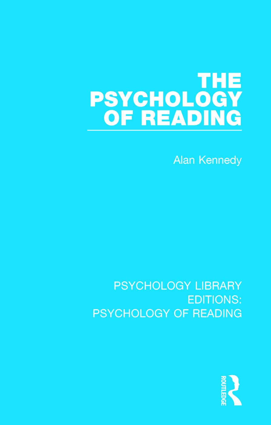 Buy The Psychology of Reading by Alan Kennedy — BookShops.in