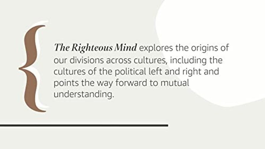 The Righteous Mind by Jonathan Haidt view 3