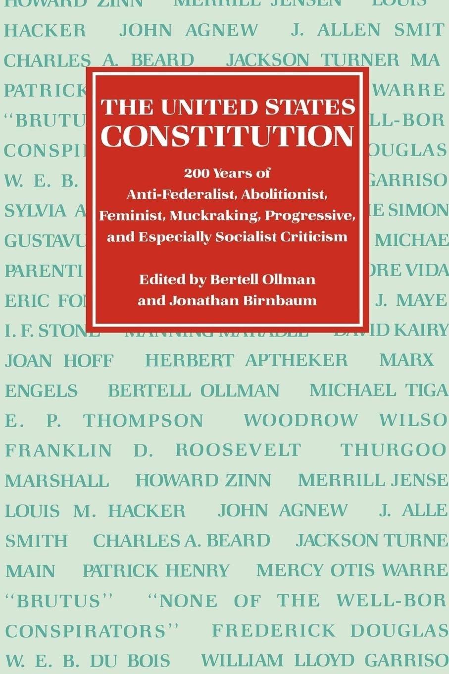 Buy The United States Constitution (English, Bertell Ollman | Jonathan Birnbaum) — BookShops.in