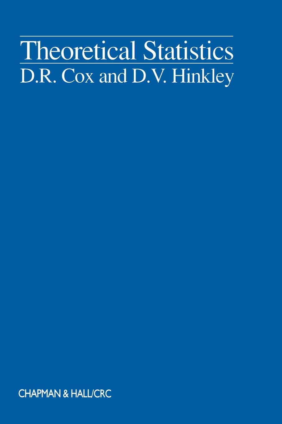 Buy Theoretical Statistics by D. R. Cox: Stats Theory — BookShops.in