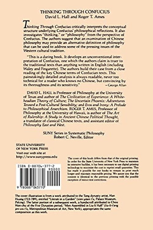 Thinking Through Confucius - A Critical Interpretation of Confucian Philosophy view 3
