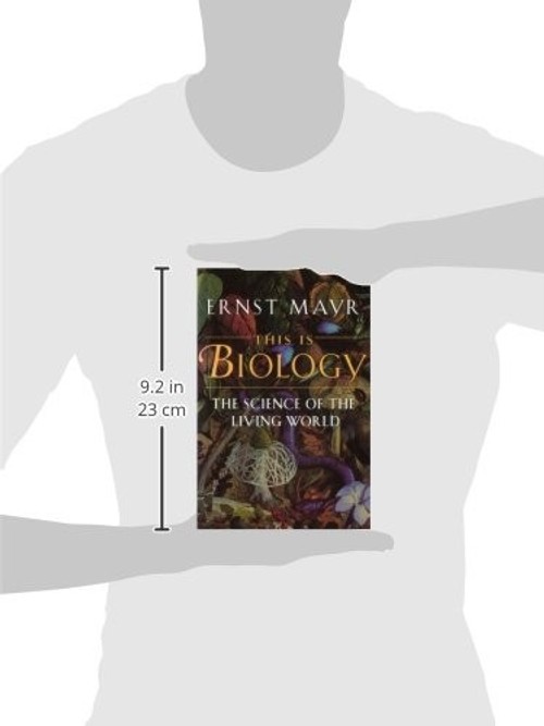 This Is Biology by Ernst Mayr – Belknap Press Hardcover view 4