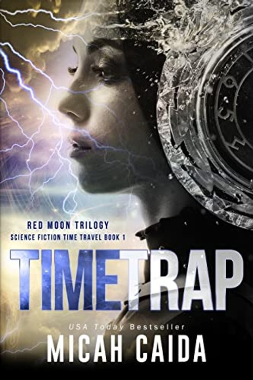 Time Trap: Red Moon – Micah Caida Hardcover Science Fiction Novel view 2