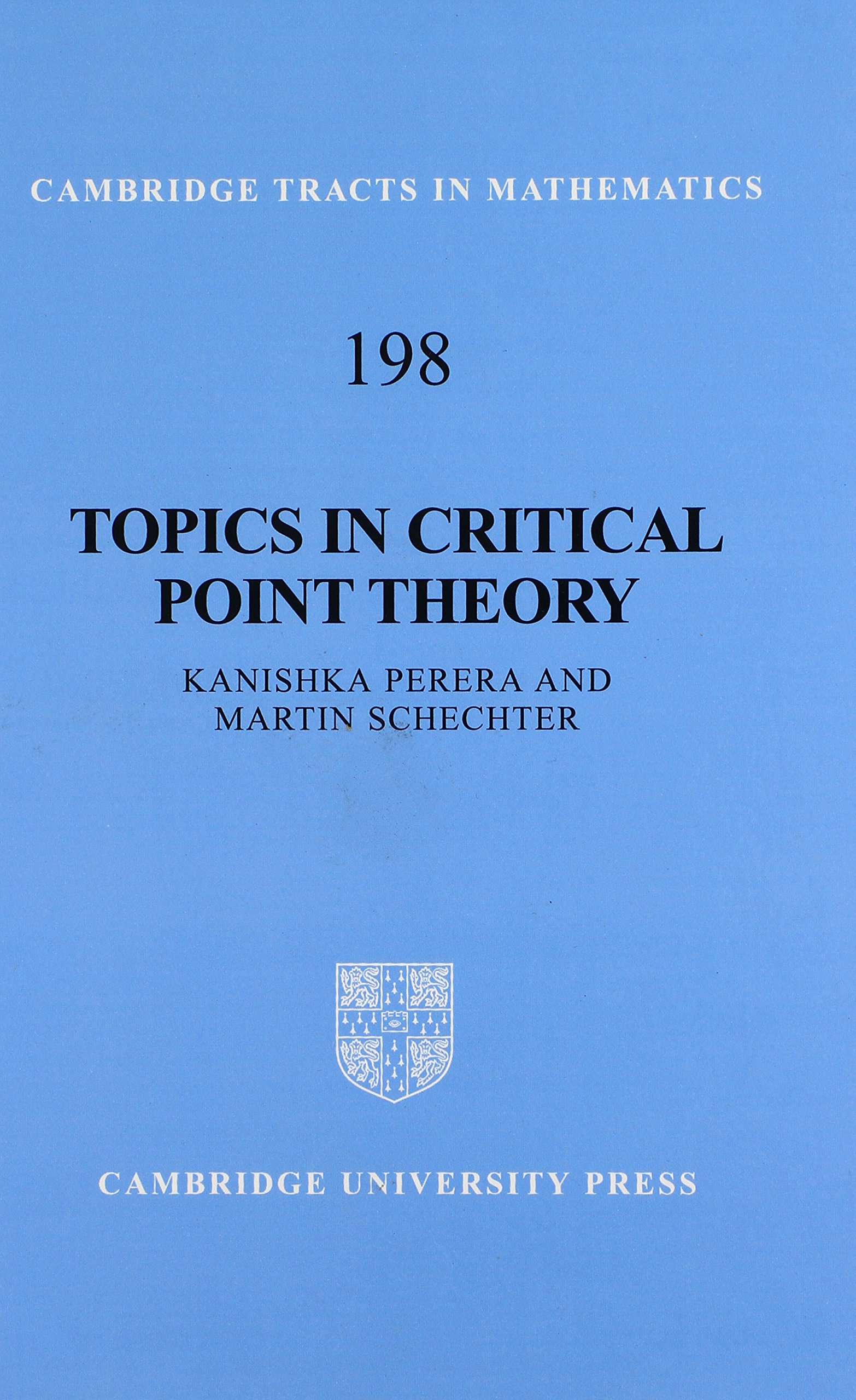 Buy TOPICS IN CRITICAL POINT THEORY by Kanishka Perera | Martin — BookShops.in