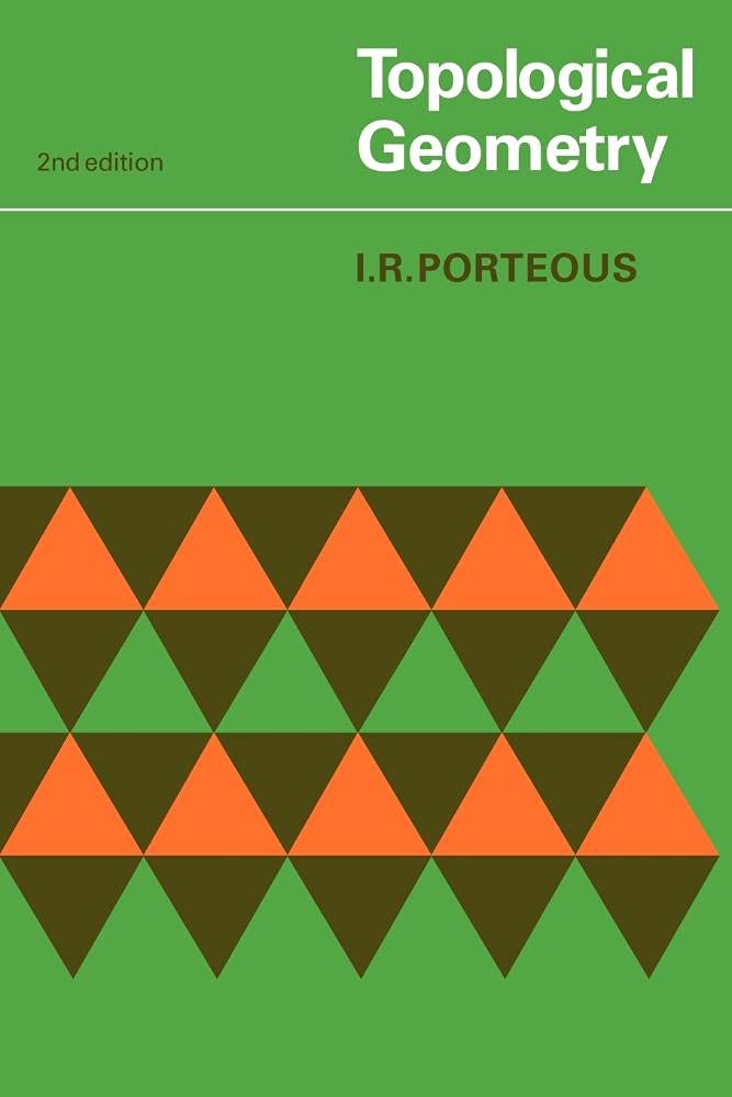 Buy Topological Geometry by I. R. Porteous — BookShops.in