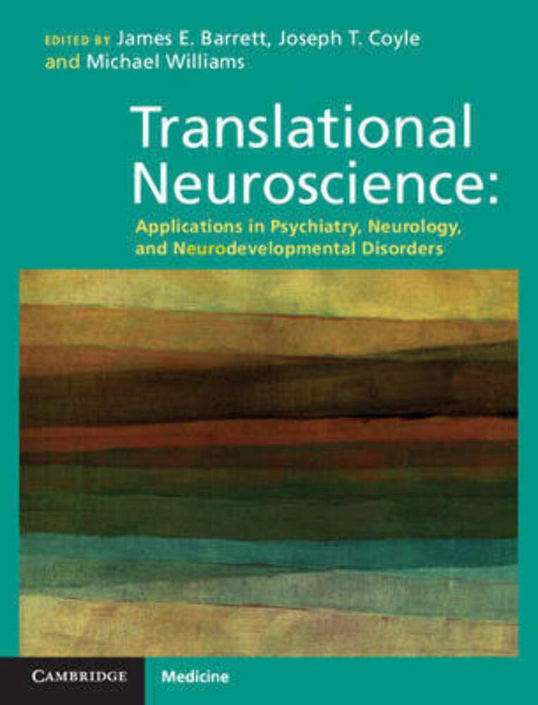 Buy Translational Neuroscience by James E. Barrett — BookShops.in
