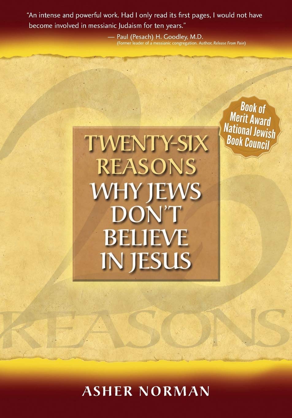 Buy 26 Reasons Why Jews Don't Believe in Jesus by Asher Norman — BookShops.in