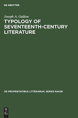 Typology of Seventeenth-Century Literature: 28 (De Proprietatibus Litterarum. Series Maior, 28) view 2