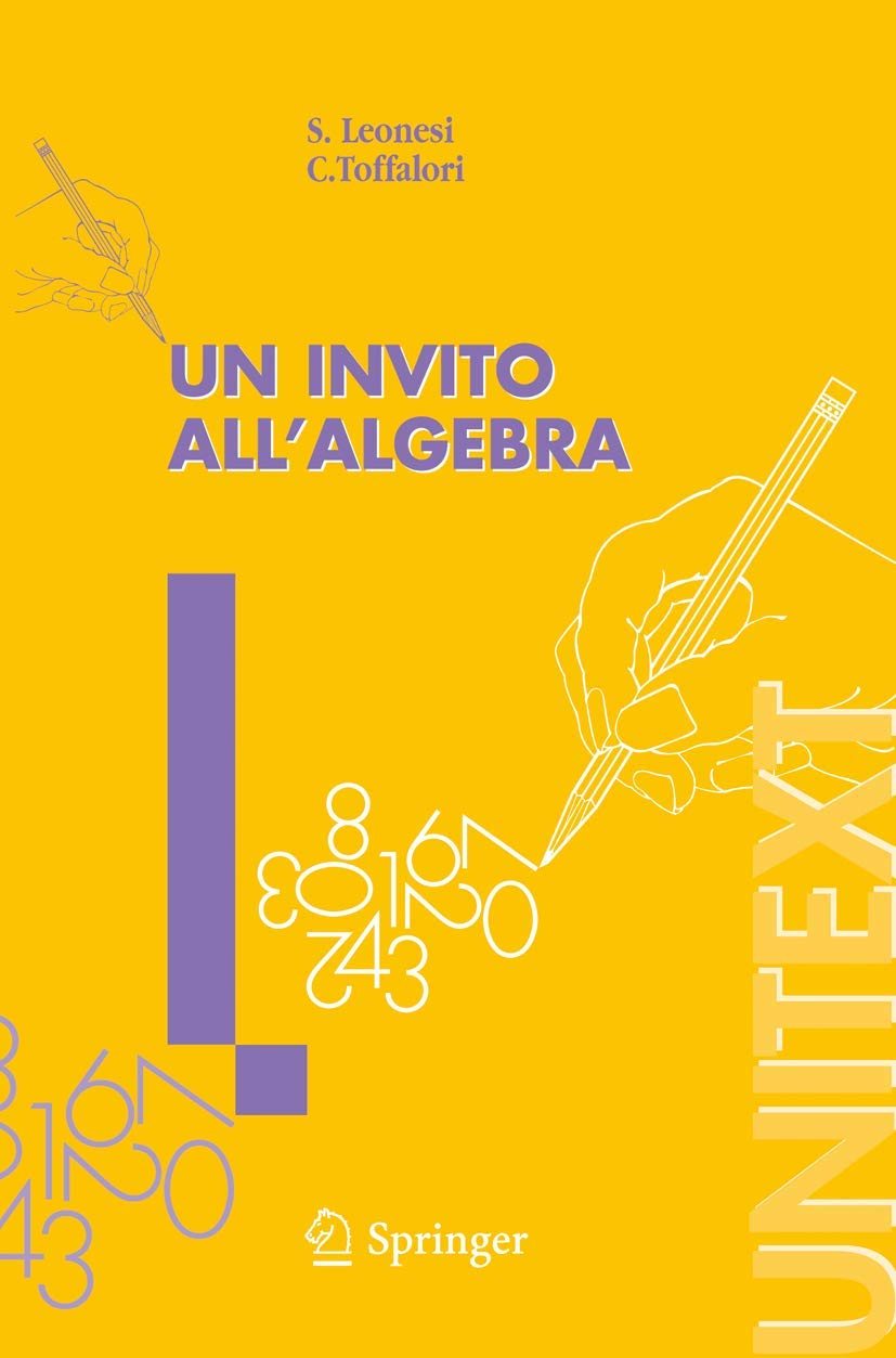 Buy Un invito all'Algebra by S. Leonesi – Algebra Textbook — BookShops.in
