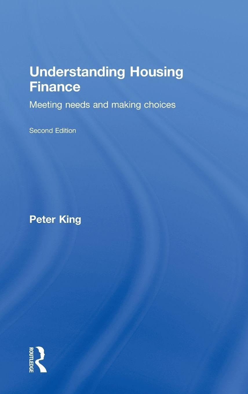Buy Understanding Housing Finance (English, Peter King) — BookShops.in