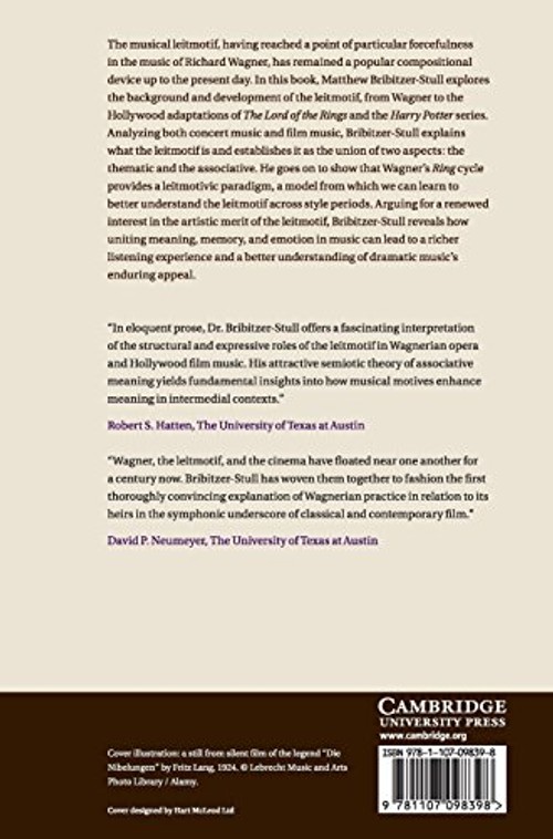 Understanding the Leitmotif: From Wagner to Hollywood Film Music – Book Cover view 3