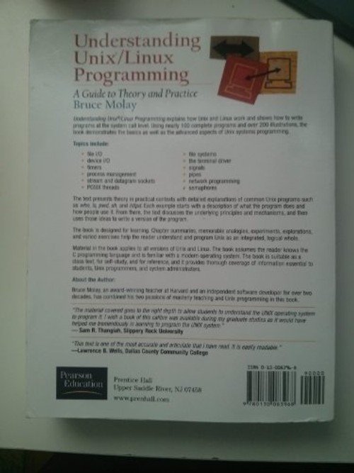 Understanding Unix/Linux Programming: A Guide to Theory and Practice by Bruce Molay view 3