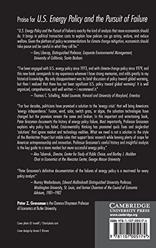 US Energy Policy and the Pursuit of Failure by Peter Z. Grossman view 3