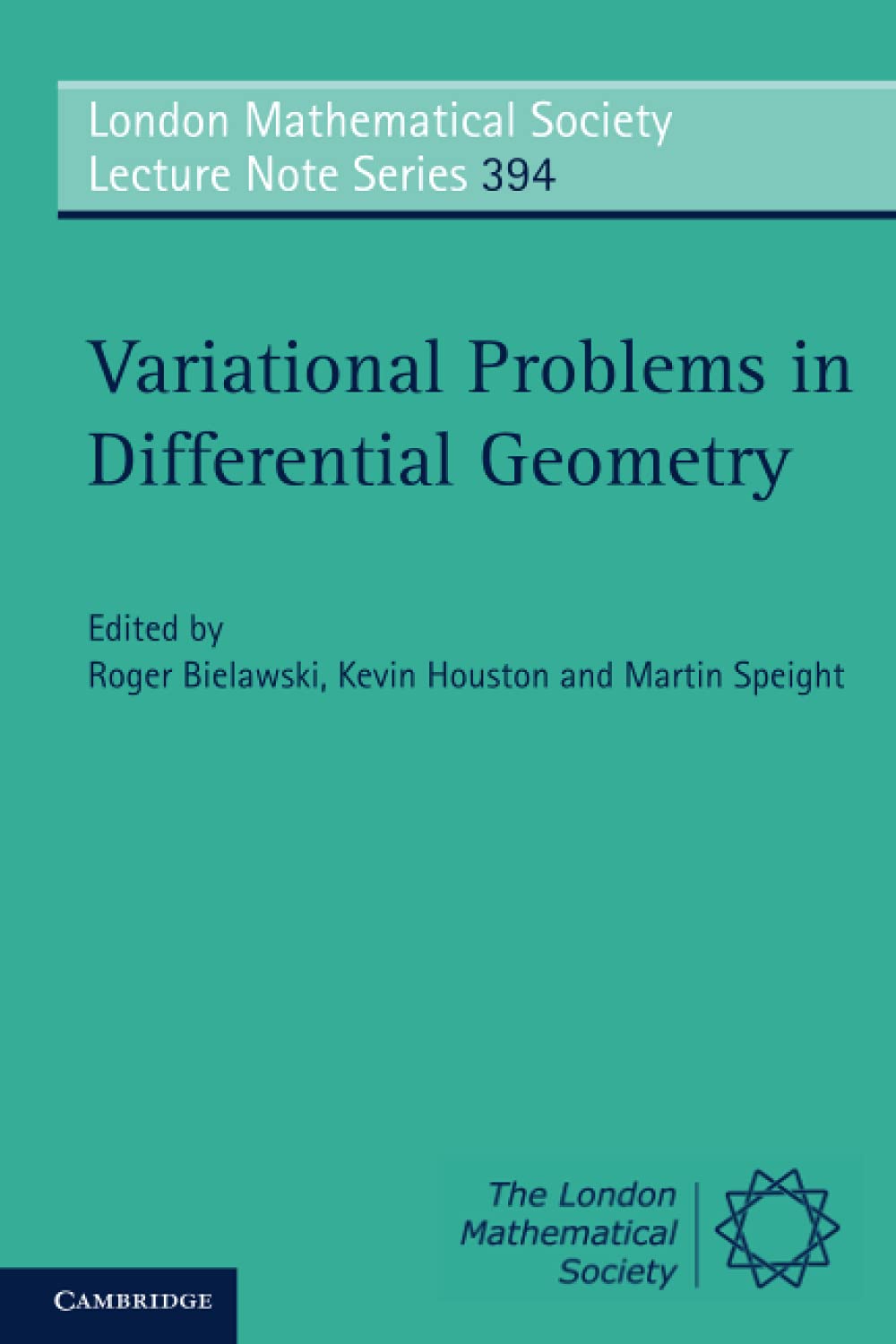 Buy Variational Problems in Differential Geometry by Bielawski — BookShops.in