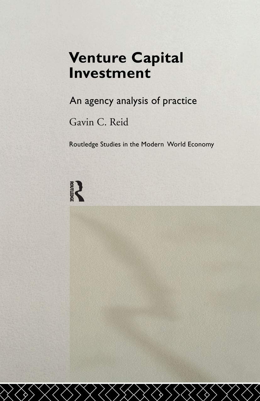 Buy Venture Capital Investment (English, Gavin Reid) — BookShops.in