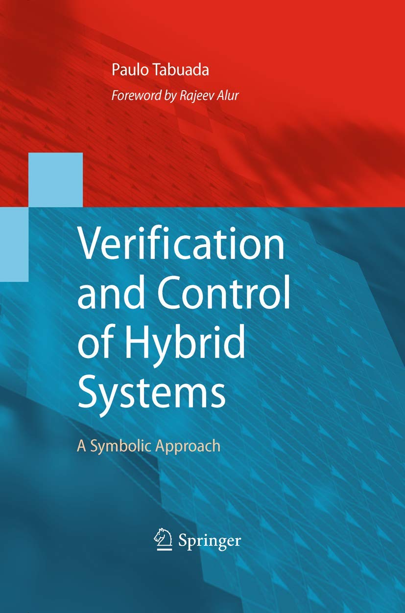 Buy Verification and Control of Hybrid Systems by Tabuada — BookShops.in