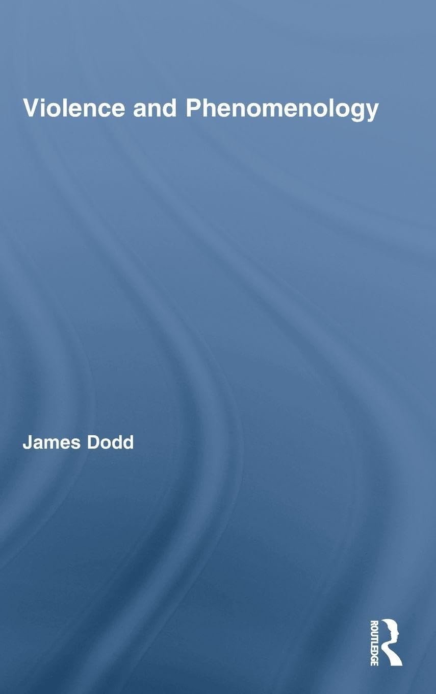 Buy Violence And Phenomenology (English, James Dodd) — BookShops.in