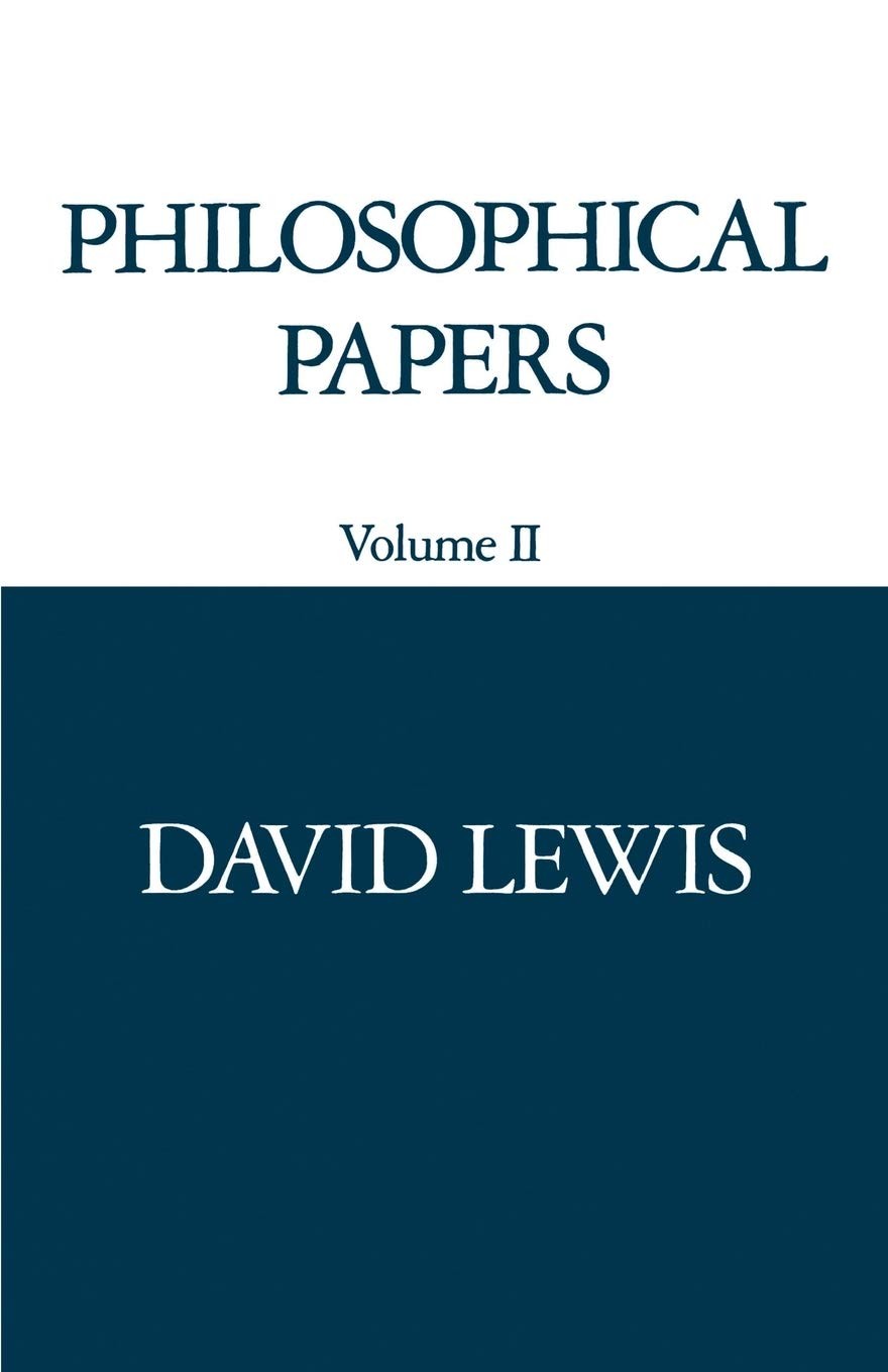 Buy Volume II by David Lewis – Philosophy Essays — BookShops.in