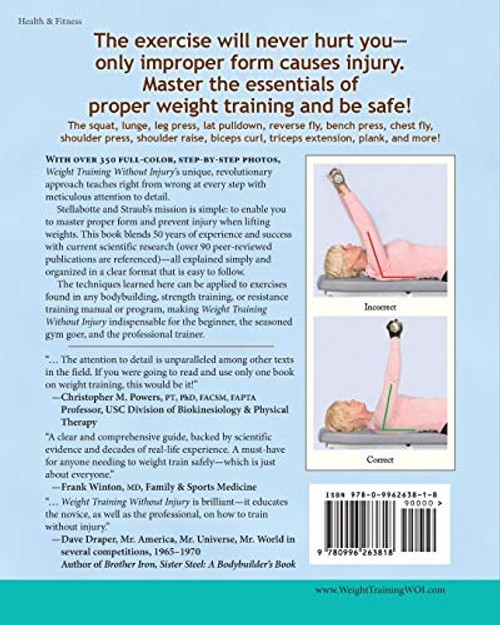 Weight Training Without Injury: Over 350 Step-by-Step Pictures Including What Not to Do! view 3