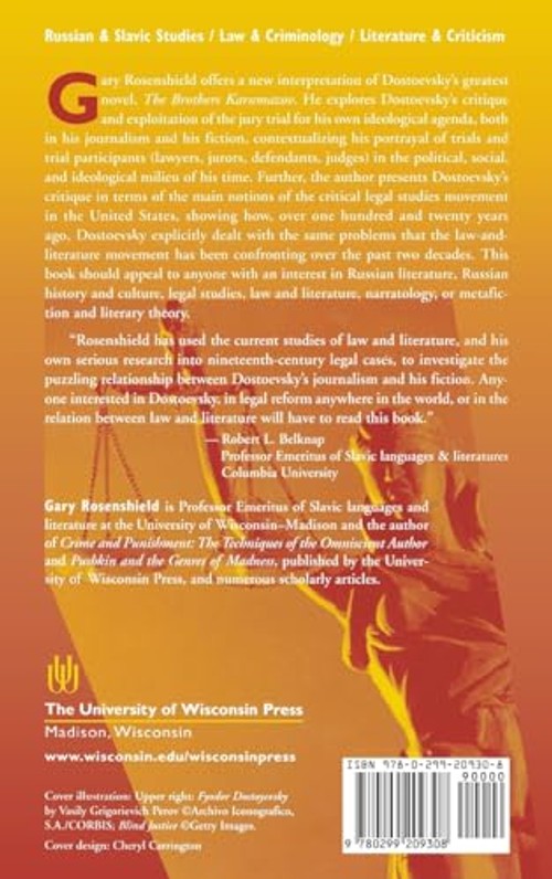 Western Law, Russian Justice: Dostoevsky, the Jury Trial, and the Law – Gary Rosenshield view 3