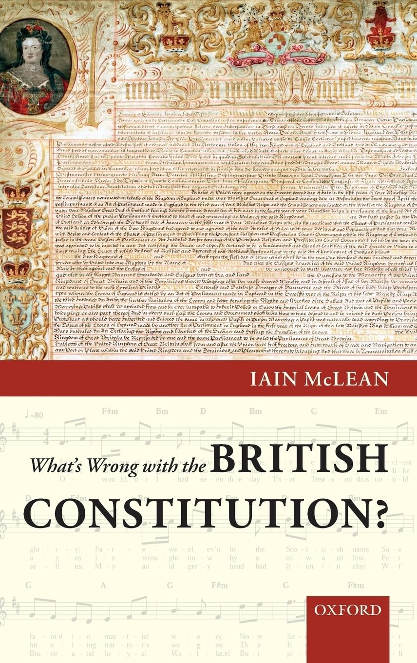 Buy What's Wrong With the British Constitution? by McLean — BookShops.in