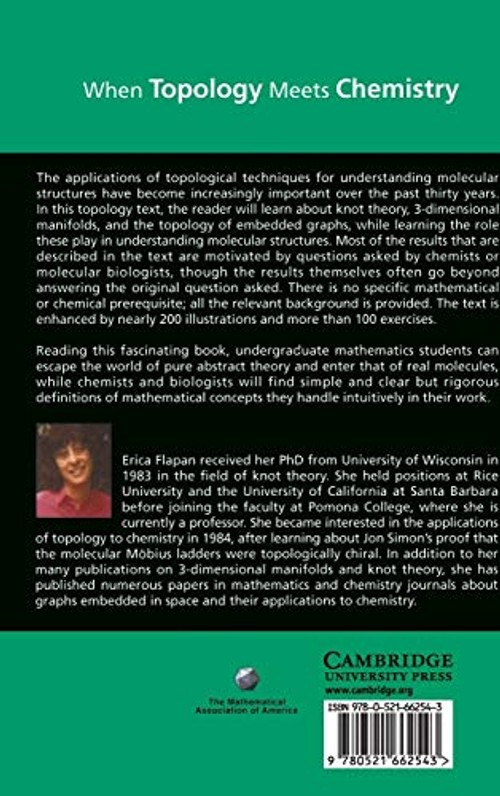 When Topology Meets Chemistry by Erica Flapan – Topology and Molecular Chirality Book view 3