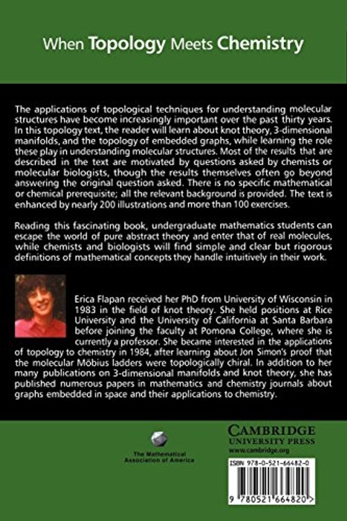 When Topology Meets Chemistry by Erica Flapan – Cambridge University Press view 3