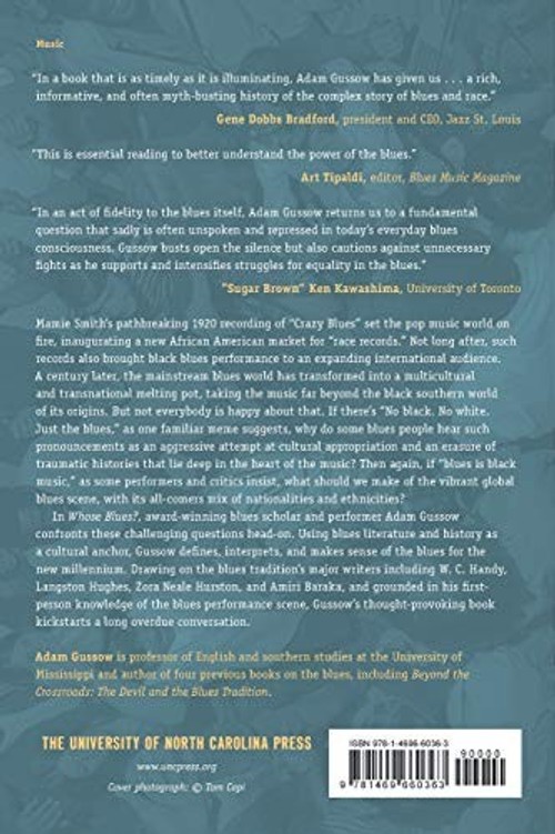 Whose Blues? by Adam Gussow - University of North Carolina Press view 3